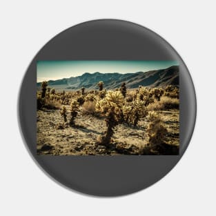 Jumping Cholla Cactus at Joshua Tree National Park Pin