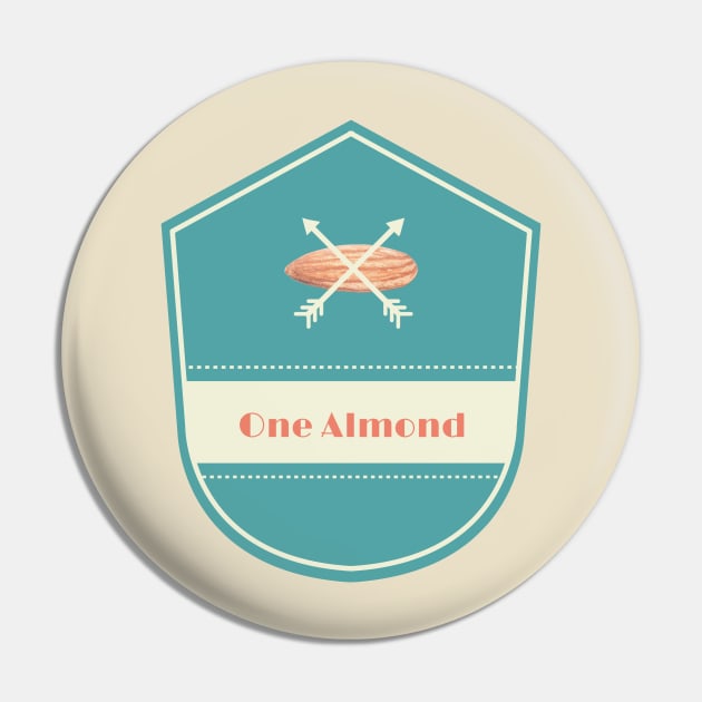 One Almond Pin by FolkBloke