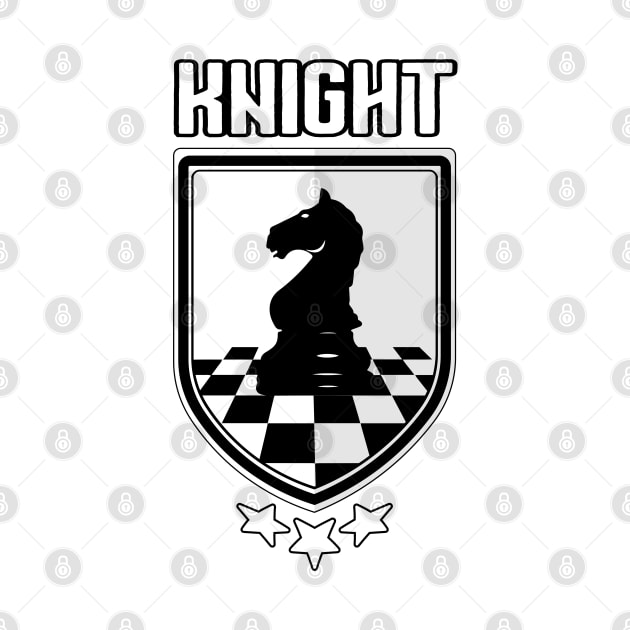 Chess knight by HB Shirts