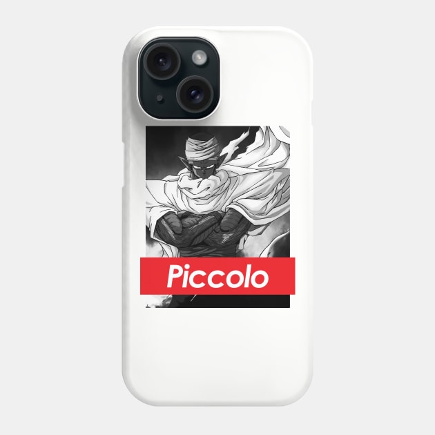 Dragon Ball Z Piccolo Red Band Logo Phone Case by Rebus28