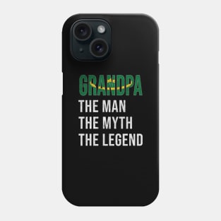 Grand Father Mauritanian Grandpa The Man The Myth The Legend - Gift for Mauritanian Dad With Roots From  Mauritania Phone Case