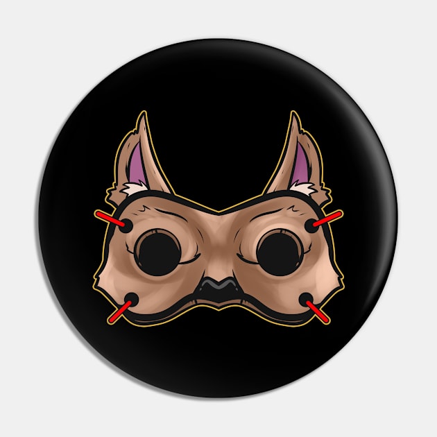 Werewolf Mask Costume for Halloween Pin by SinBle