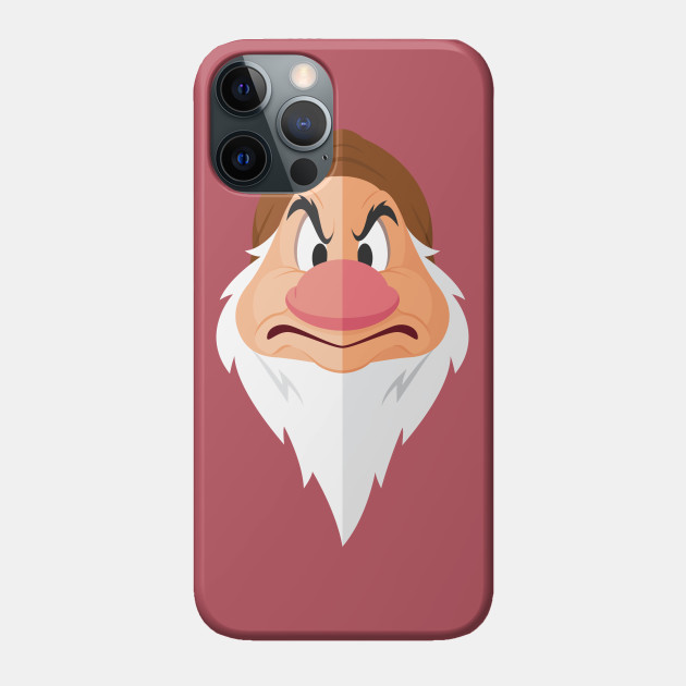 Grumpy - Snow White And The Seven Dwarfs - Phone Case