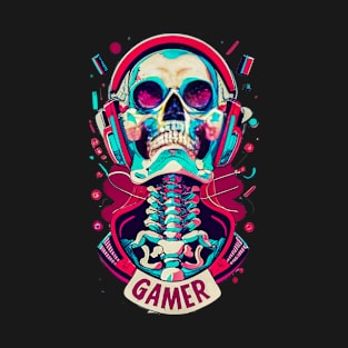 Gamer Skull T-Shirt