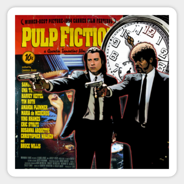 Pulp Fiction Appreciation - Pulp Fiction - Sticker | TeePublic