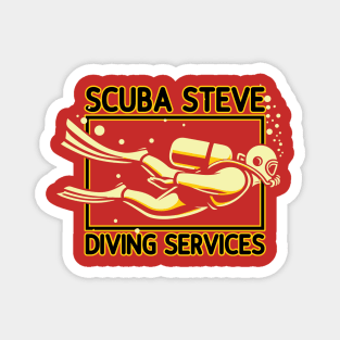 Scuba Steve Diving Services Magnet