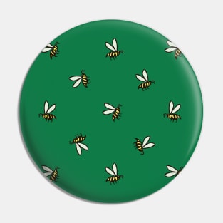 Flying Bees Pin