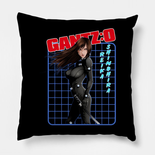 The GANTZ Arsenal - Gear Up for Action with This Thrilling Tee Pillow by NinaMcconnell