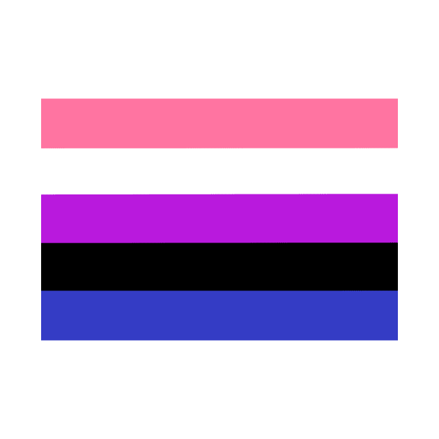 Genderfluid Pride Flag by JustGottaDraw