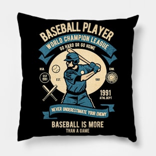 Baseball Player champion Pillow