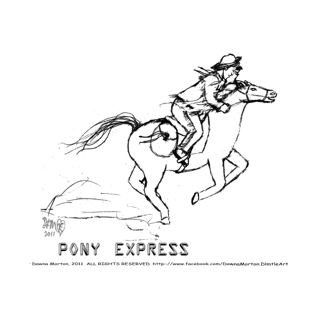 pony express by DlmtleArt