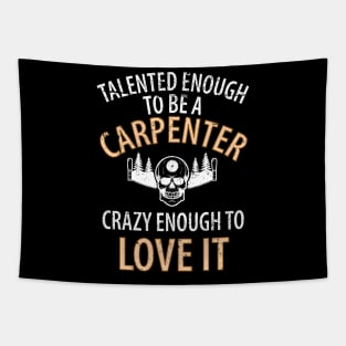 Wood Carpenter Joiner Woodcutter Craftsman Tapestry