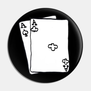 Pocket Aces Pin