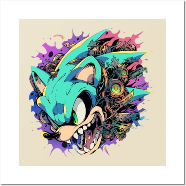 Mecha Sonic Photographic Print for Sale by Design-By-Dan