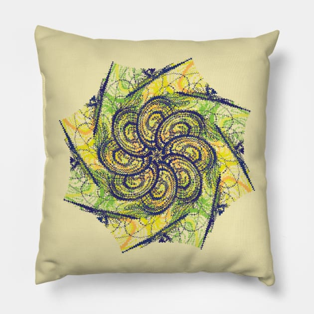 Lace Octagon 5 Pillow by Bellewood222