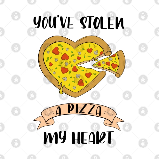 You've Stolen A Pizza My Heart by ShutterStudios