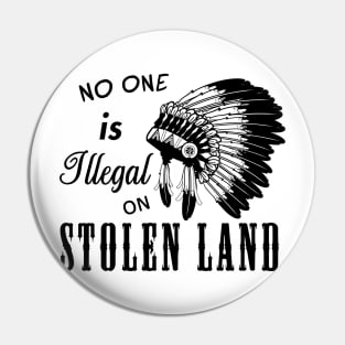 Stolen Land Pin