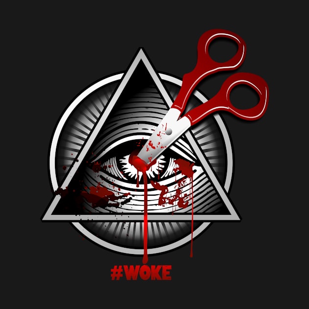 Scissors in the Eye by #WOKE