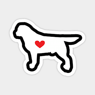 Labrador Hearth Magnet