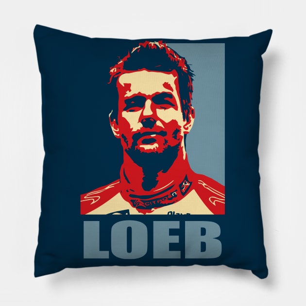 SEBASTIEN LOEB Pillow by HSDESIGNS