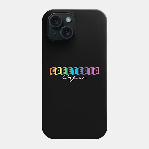 Cafeteria Crew Lunch Lady Squad Phone Case by TheBestHumorApparel