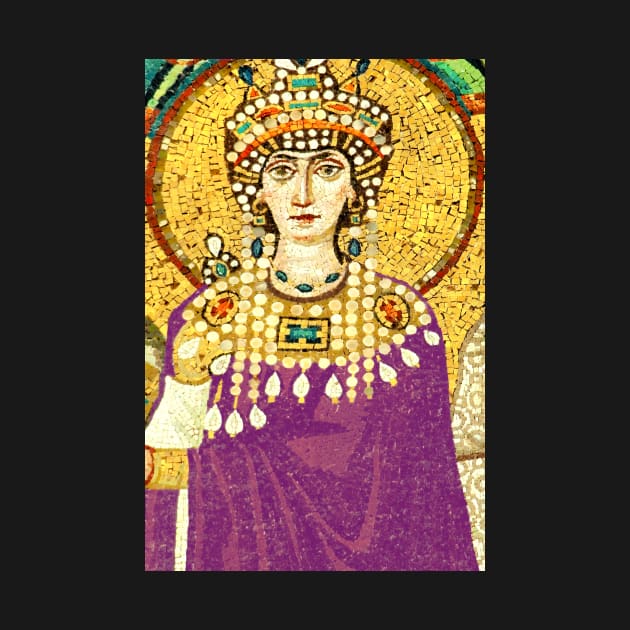 Empress Theodora Mosaic by WillowNox7