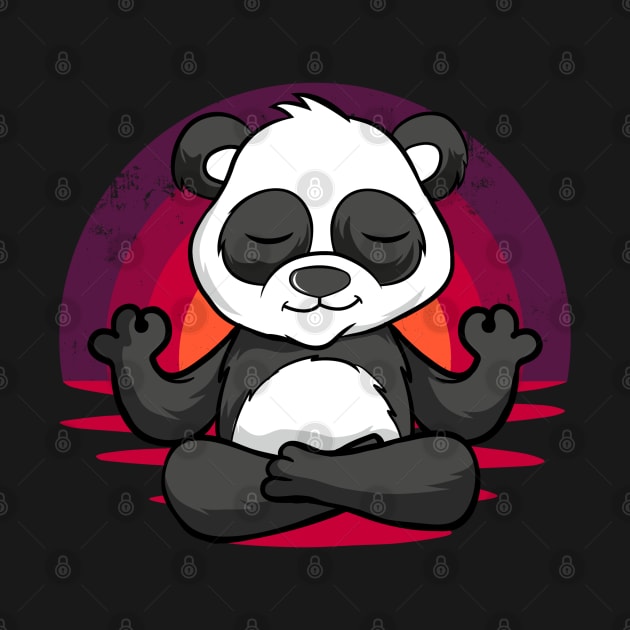 Yoga Panda by RockReflections