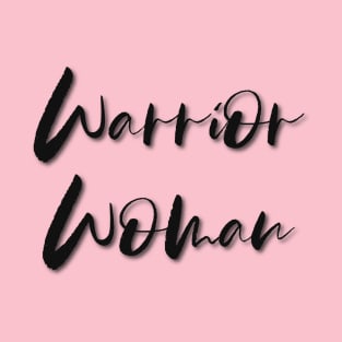 Warrior Woman Black T-Shirt