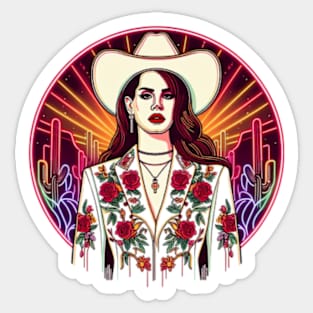 Lana del rey - Lana Del Rey - Stickers sold by Germaine Widening, SKU  40280839