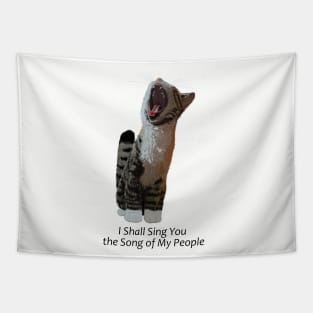 I shall sing you the song of my people Tapestry