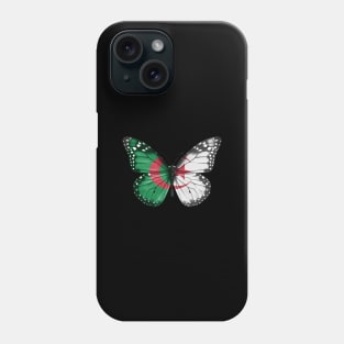 Algerian Flag  Butterfly - Gift for Algerian From Algeria Phone Case