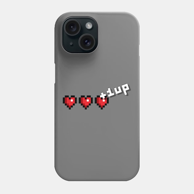 +1 Up Phone Case by PandaSiege