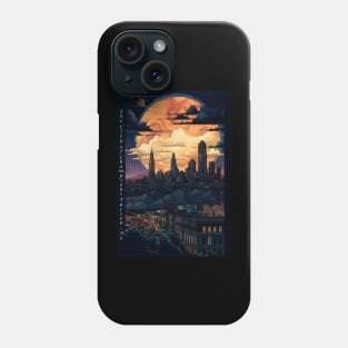 Bear Down Tucson City of Champions Anime Skyline Phone Case