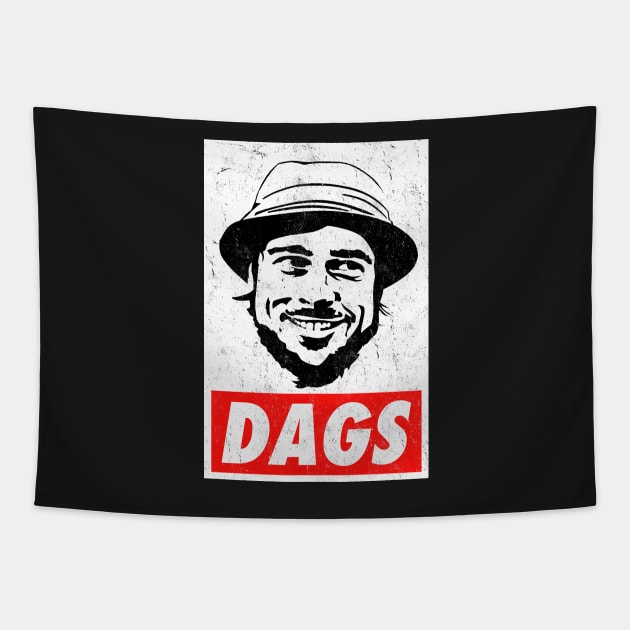 The Snatch Micky Dags Tapestry by SaverioOste