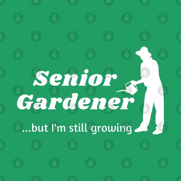 Senior gardener by Comic Dzyns