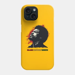 Black History Month A Black History Month Celebration Design Phone Case