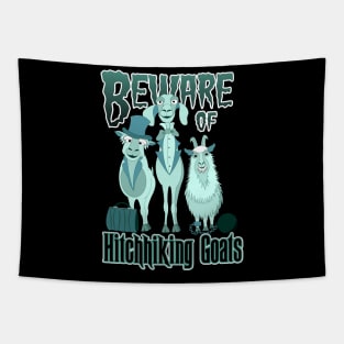 Hitchhiking Goats Tapestry