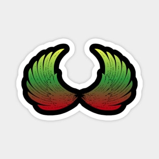 Reggae wings Magnet