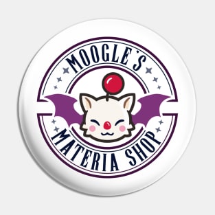 Moogle's Materia Shop Pin