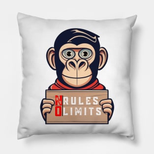 No Rules, No Limits Pillow