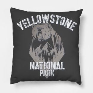 Yellowstone Bear Pillow