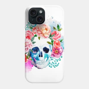 Flower Skull Phone Case