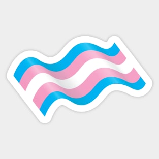 Transgender Trans Transpride Sticker By Gee Theyhe - Genderfluid