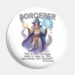 DND Dungeons & Dragons Sorcerer character Pin