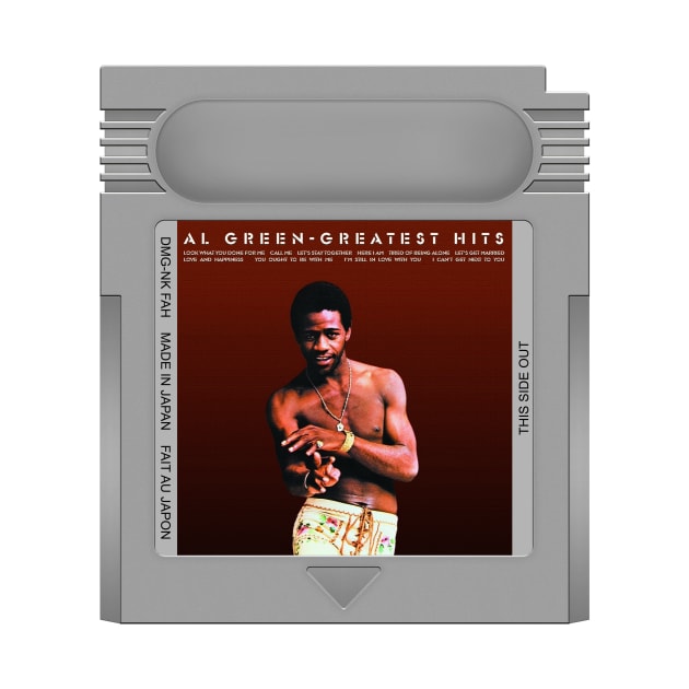 Al Green's Greatest Hits Game Cartridge by PopCarts