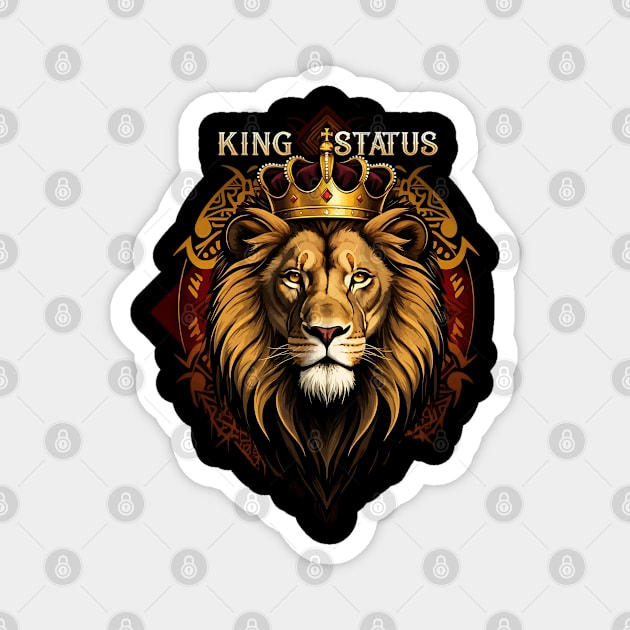 King Status Magnet by UrbanLifeApparel