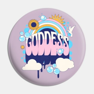 Vintage Goddess Pin