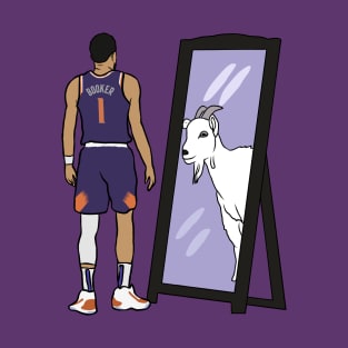 Devin Booker Mirror GOAT T-Shirt