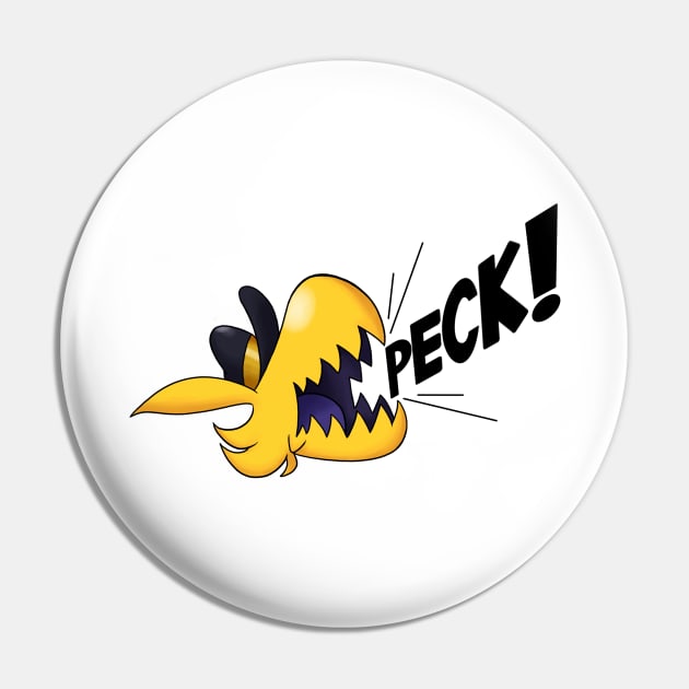 PECK! Pin by Fuzzy Klutz