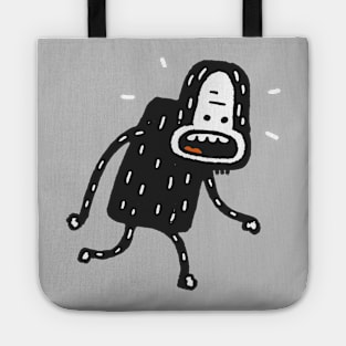 Large Hairy Bipedal Creature Tote